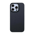 Protective Apple iPhone Back Cover - Premium Carbon Fiber MagSafe iPhone Case - Style 4
