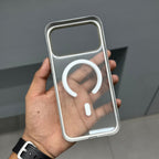 MSK ICE CASE MAGSAFE - SILVER ( No. 2728 ) Mobile Case by CoverMeUp - Style 3