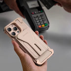 Protective Apple iPhone Back Cover - All-in-One - Leather & Metal MagSafe iPhone Case