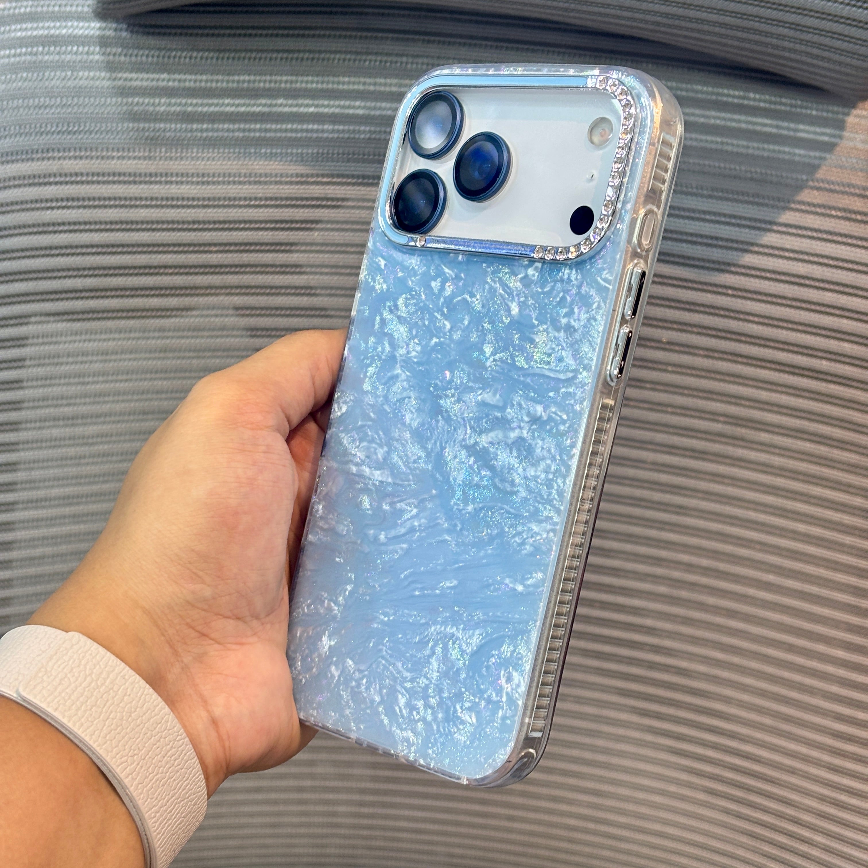 MarbleMuse Glitter iPhone 17 Series Case