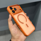 ICON SEMI TRANSLUCENT CASE MAGSAFE - ORANGE ( No. 2869 )