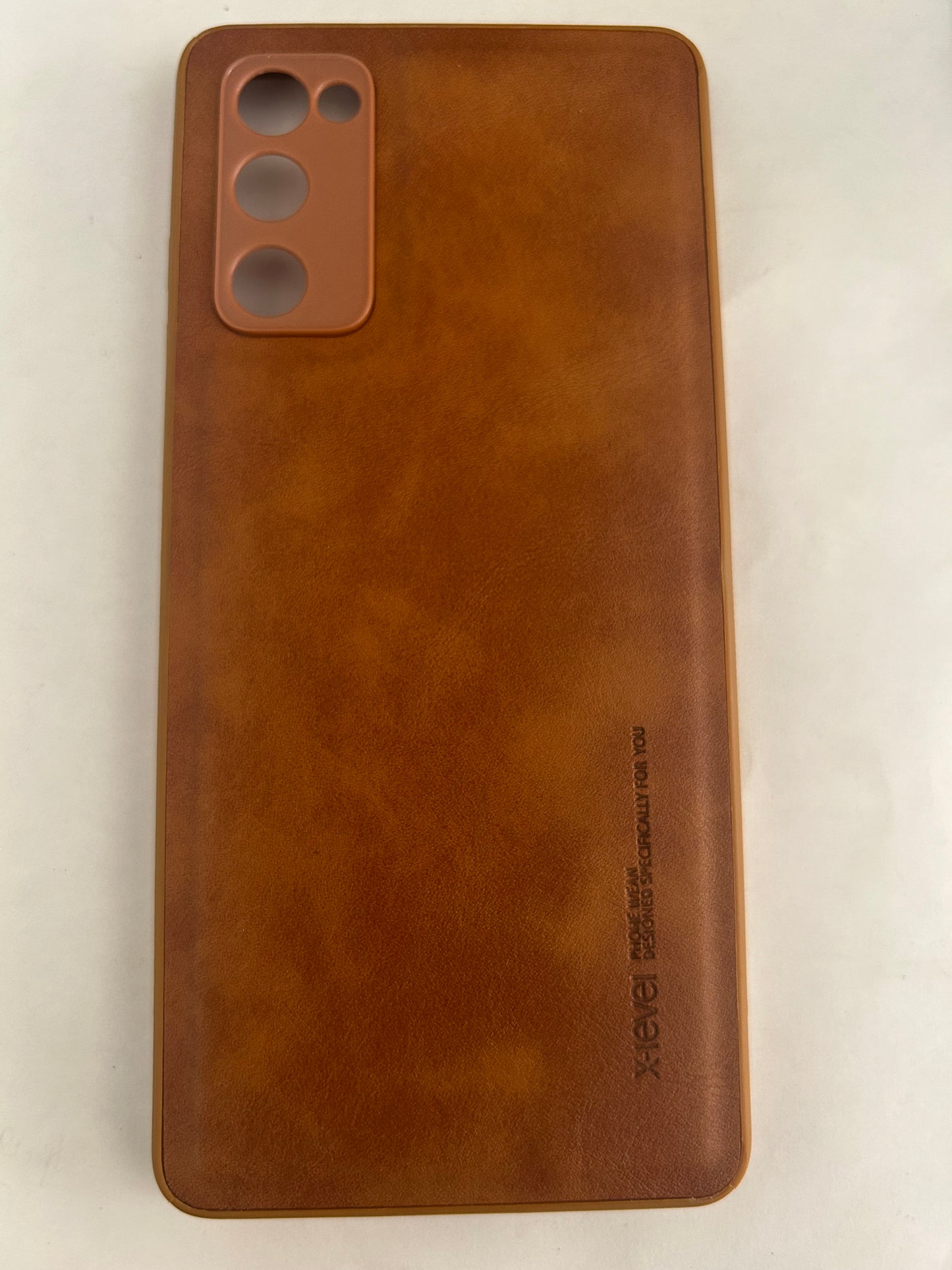 Leather Hard Case for Samsung Galaxy S20 FE