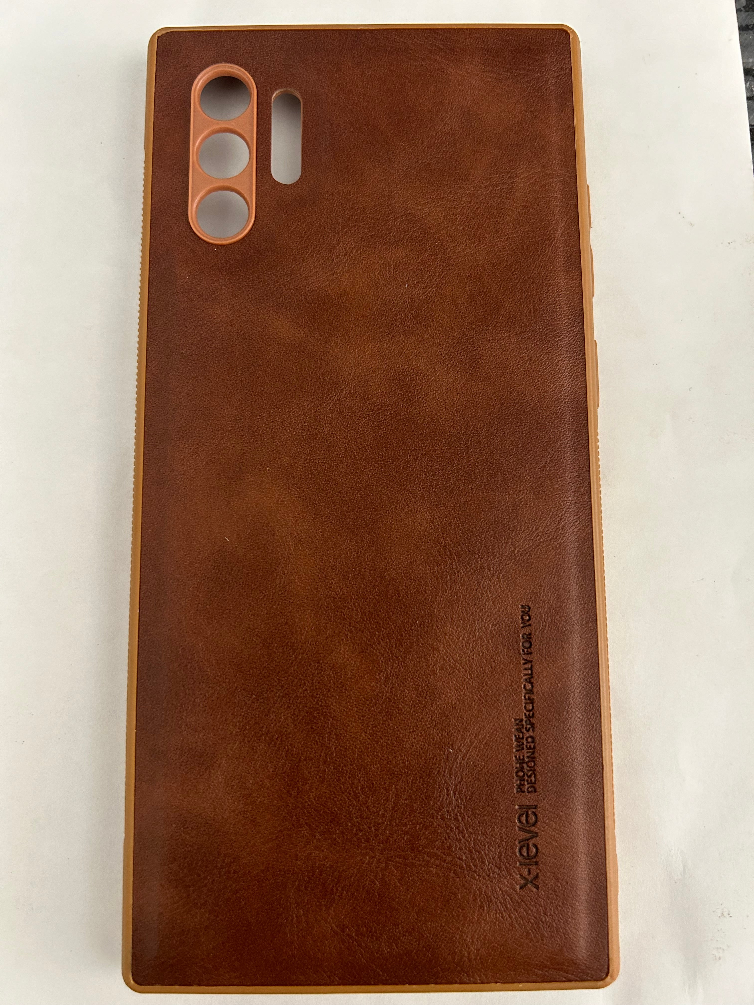 Leather Hard Case for Samsung Galaxy NOTE 10 Plus