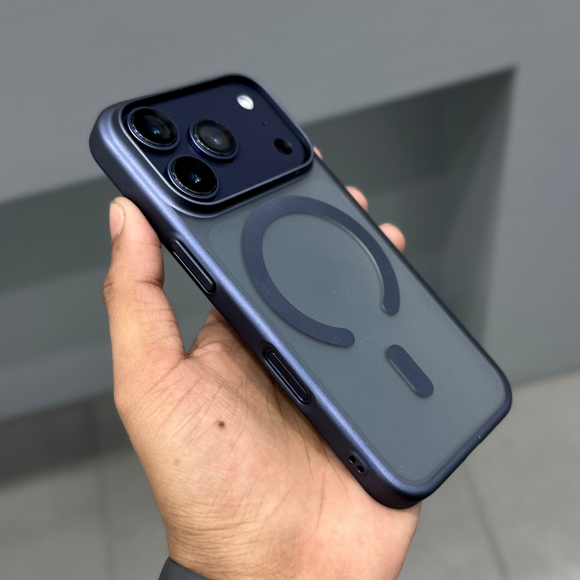 GLACIER SLIM CASE WITH MAGSAFE - BLUE ( No. 2750 )