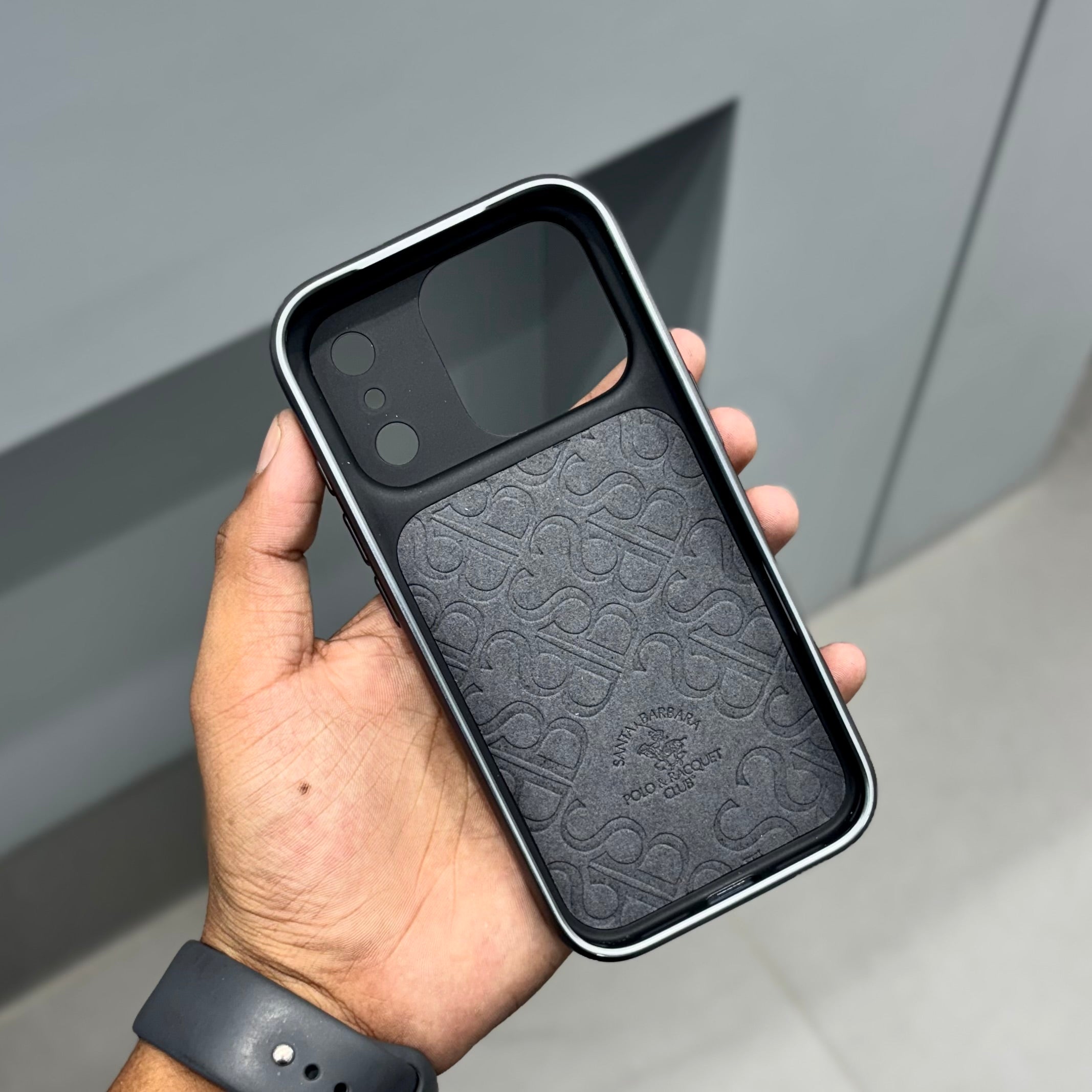 Santa Barbara Lucas Case with Magsafe-Black ( No. 2058 ) 17 Series Mobile Case by CoverMeUp - Style 3