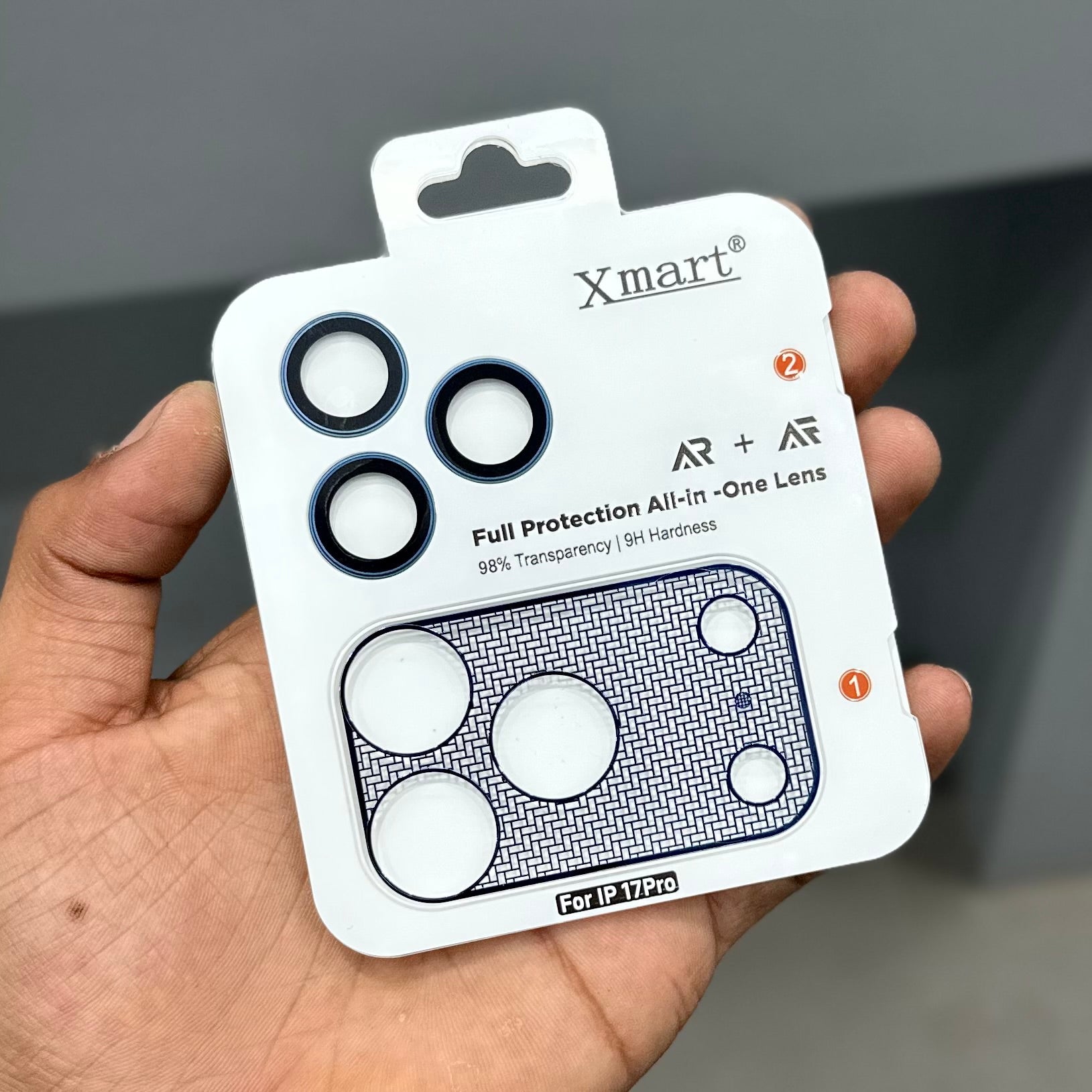 XMART METAL BASE AND RINGS COMBO - BLUE ( No. 3532 )