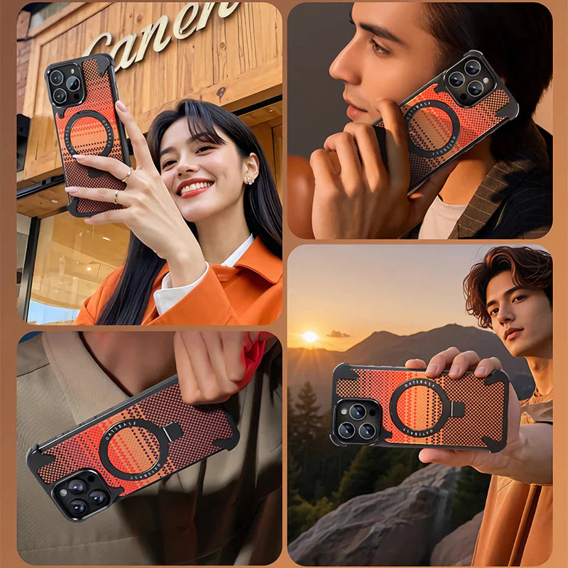 New ColorMagnetic Metal Series Case For iPhone