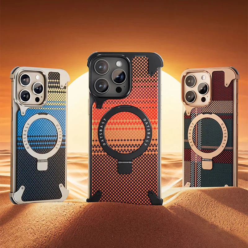 New ColorMagnetic Metal Series Case For iPhone