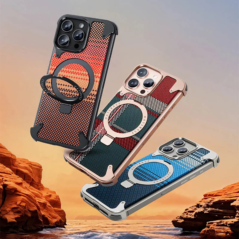 New ColorMagnetic Metal Series Case For iPhone