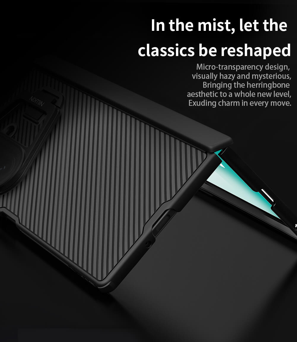 Nillkin Camshield Prop Magnetic Transparent Lens Guard Edition Camera protective cover case for Samsung Galaxy Z Fold7 Mobile Case by CoverMeUp - Style 7