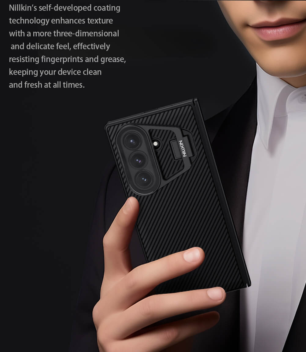 Nillkin Camshield Prop Magnetic Transparent Lens Guard Edition Camera protective cover case for Samsung Galaxy Z Fold7 Mobile Case by CoverMeUp - Style 8