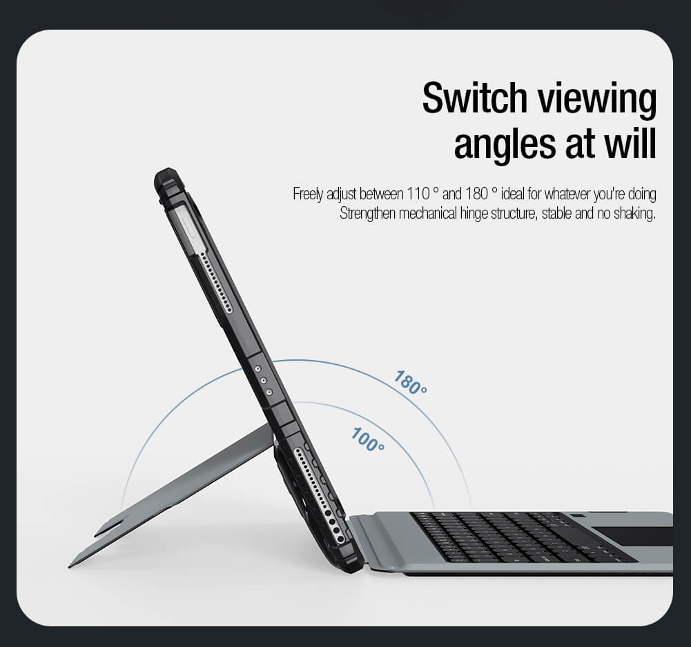 Keyboard iPad Case for iPad