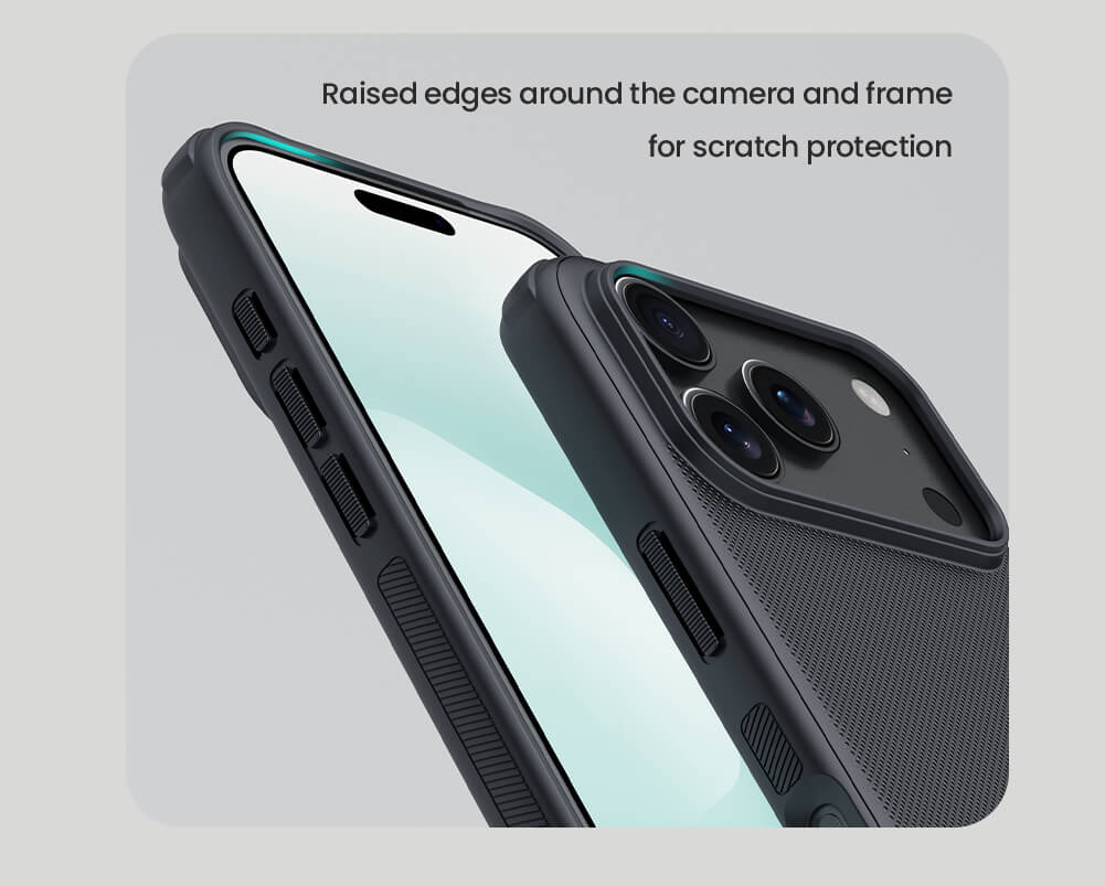 Nillkin Super Frosted Shield Pro Matte cover case for Apple iPhone 17 Pro (BLACK)