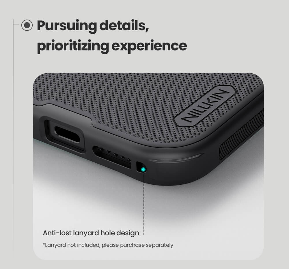 Nillkin Super Frosted Shield Pro Matte cover case for Apple iPhone 17 Pro Max / 18 Pro Max (BLACK)