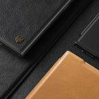 Nillkin Qin Prop Leather Case for Samsung Galaxy S24 Ultra Mobile Case by CoverMeUp - Style 11
