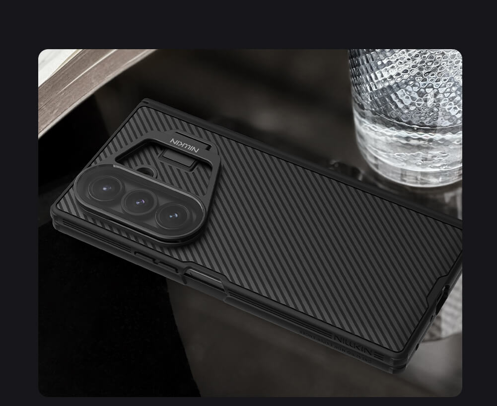 Nillkin Camshield Prop Magnetic Transparent Lens Guard Edition Camera protective cover case for Samsung Galaxy Z Fold7 Mobile Case by CoverMeUp - Style 13