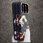 Luxo Hybrid Seawaves Design Magsafe Case