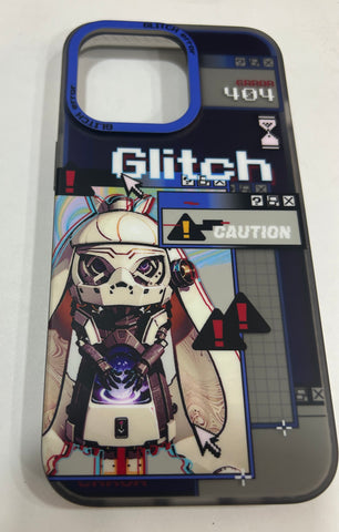 HD Print Phone case for iPhone Glitch error print