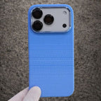 LUXO Hybrid Blue Color Pattern Magsafe Case