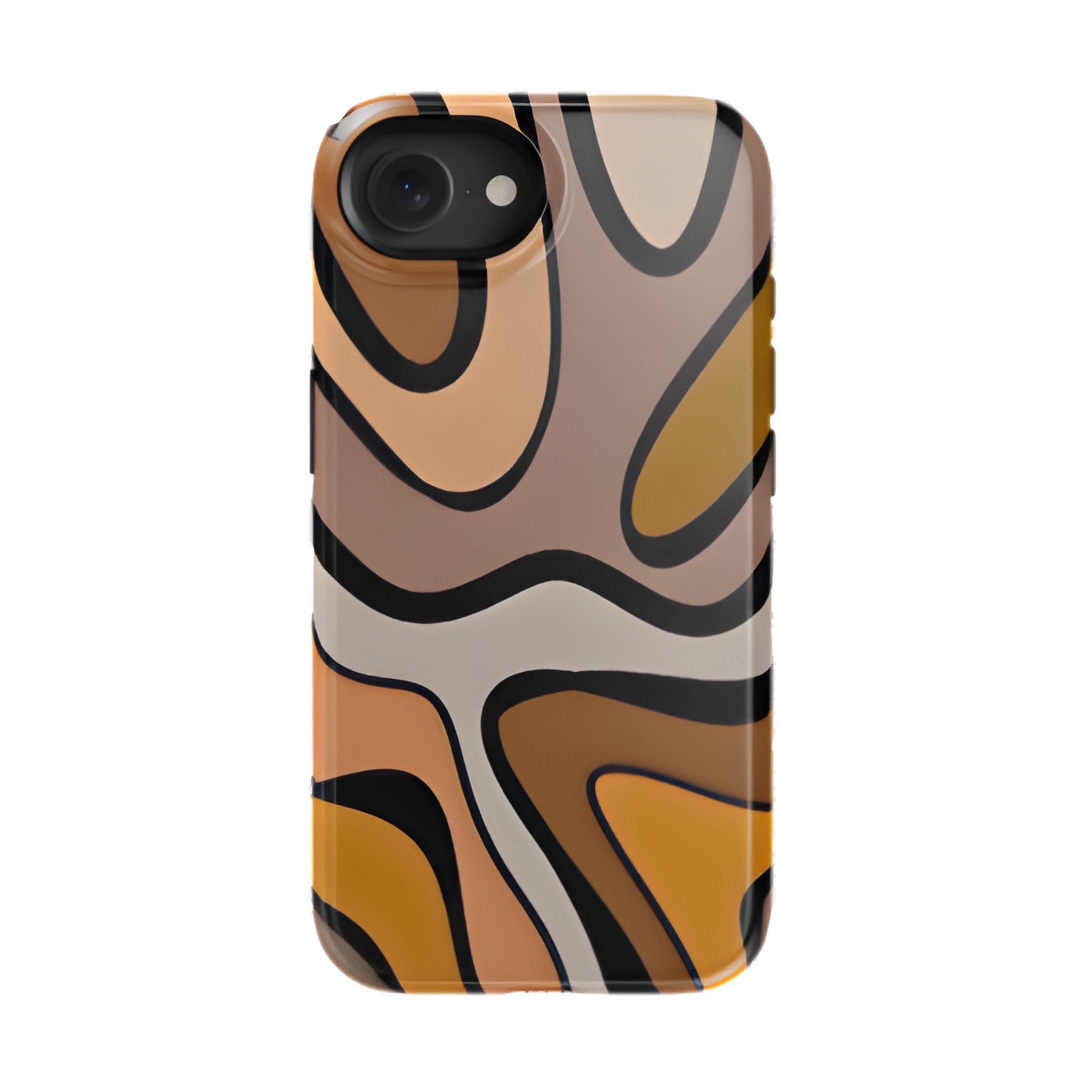 The Caramel Pulse | #1101 Mobile Case by CoverMeUp - Style 13