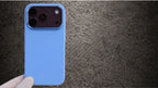 LUXO Hybrid Blue Color Pattern Magsafe Case