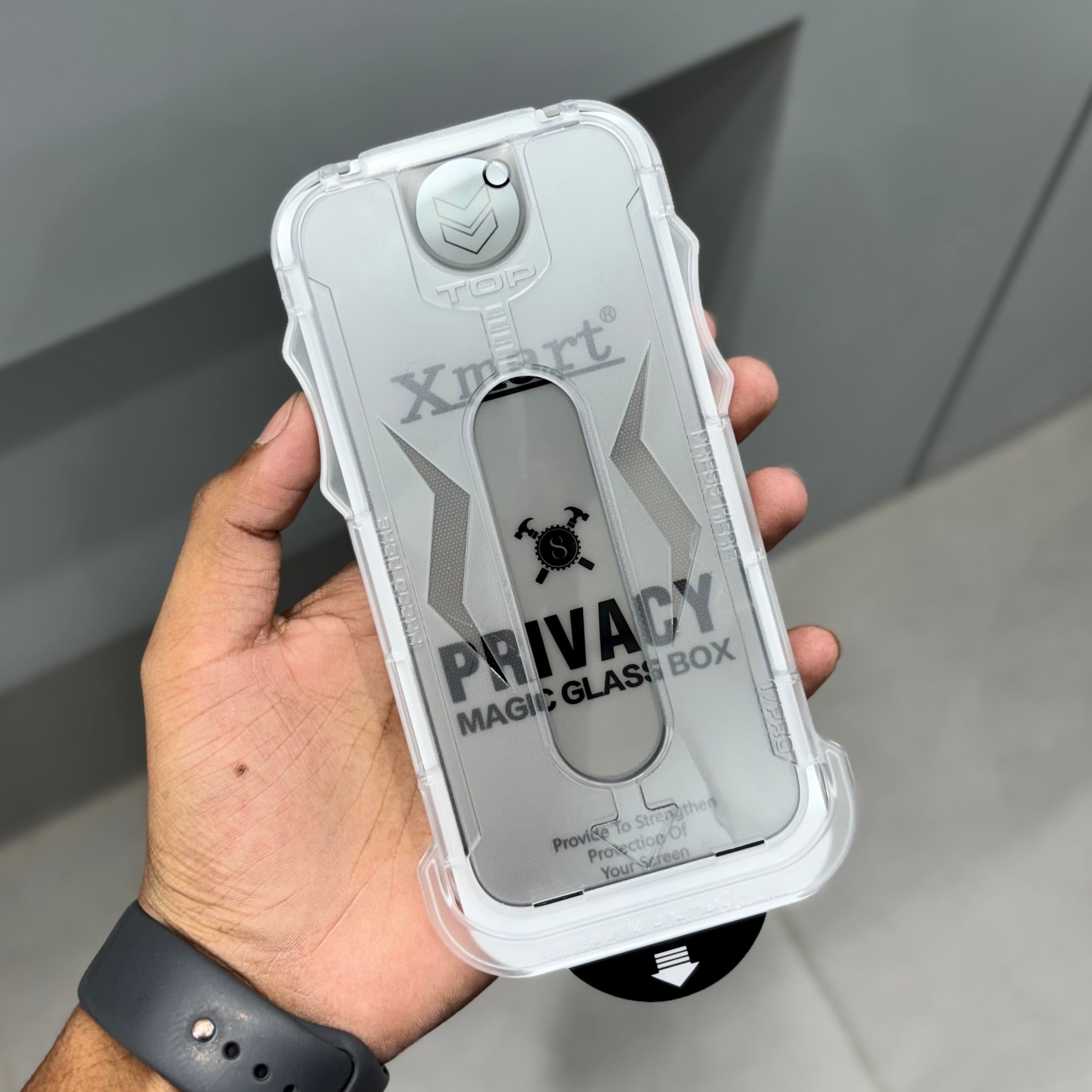 Xmart Magic Box Glass - Privacy ( No. 2177 ) Mobile Case by CoverMeUp