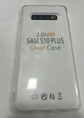 Silicone Clear Transparent Case for Samsung Galaxy S10 Plus