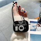 3D Emily In Paris Retro Camera Light Flash Airpod Cases Mobile Case by CoverMeUp - Style 6