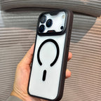 Protective Apple iPhone Back Cover - VeilGrid MagSafe iPhone Case - Style 10