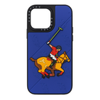 Protective Apple iPhone Back Cover - Polo Jockey Series 3D Silicon Embossed Design for iPhone series