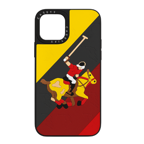 Polo Jockey Series 3D Silicon Embossed Design for iPhone series