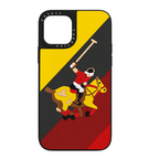 Protective Apple iPhone Back Cover - Polo Jockey Series 3D Silicon Embossed Design for iPhone series - Style 2