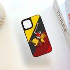 Protective Apple iPhone Back Cover - Polo Jockey Series 3D Silicon Embossed Design for iPhone series - Style 5