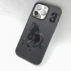 Protective Apple iPhone Back Cover - Santa Barbara Boris Series for iPhone 16 Black