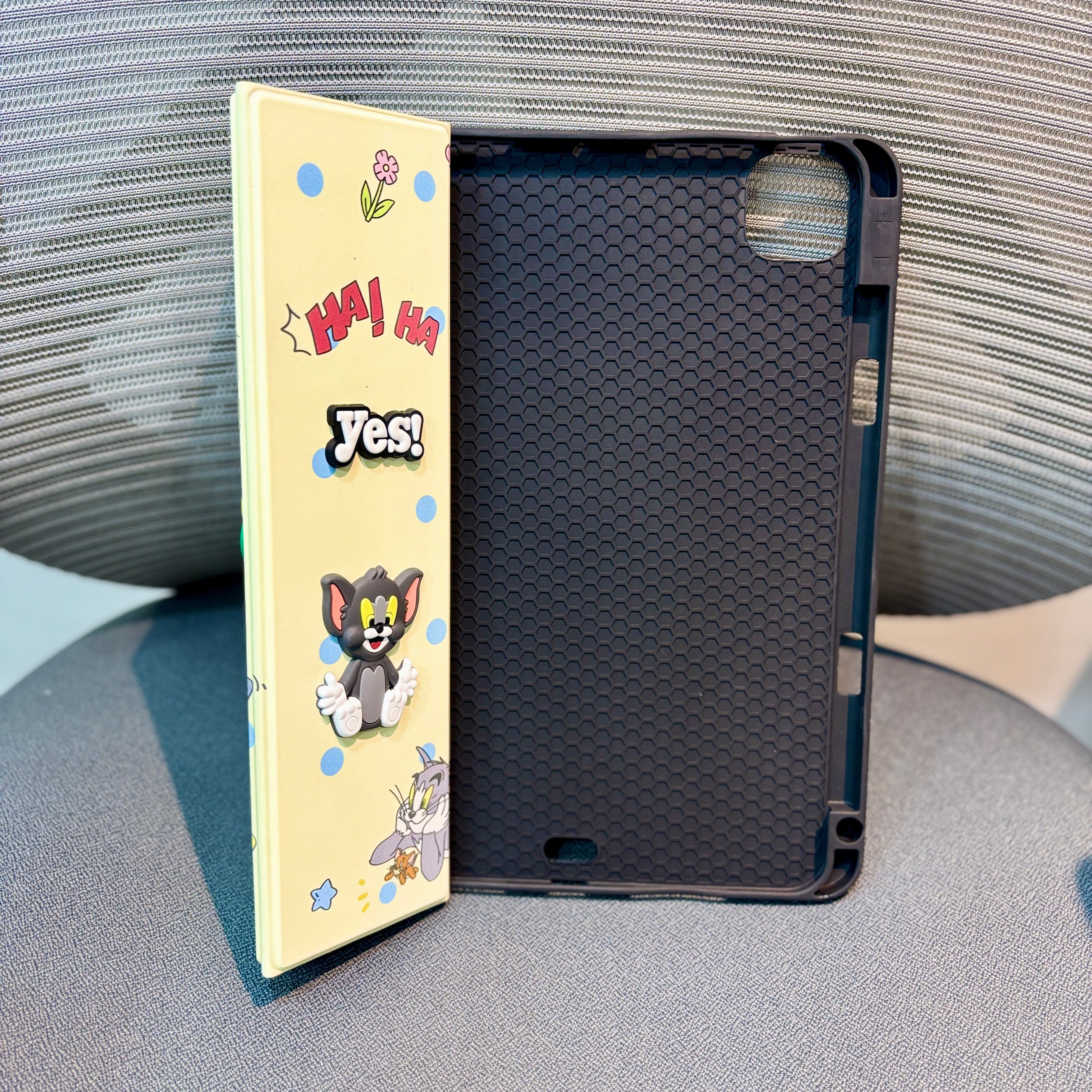 Tom & Jerry - 3D Cartoon Printed iPad Case