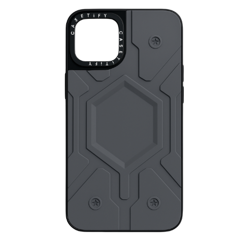 3D Silicon Embossed Armor Style Design for iPhone series