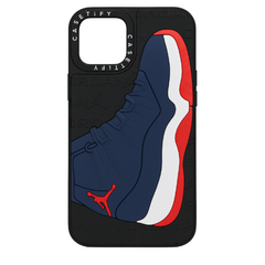 3D Silicon Embossed Famous Shoes Logo Design for iPhone series