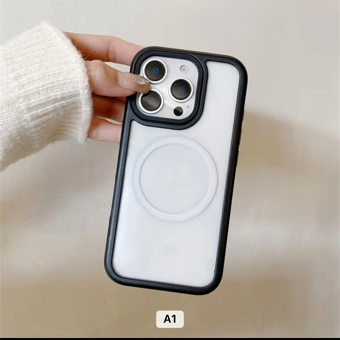 Protective Apple iPhone Back Cover - ClearForge MagSafe iPhone Case - Style 5