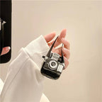 3D Emily In Paris Retro Camera Light Flash Airpod Cases Mobile Case by CoverMeUp - Style 7
