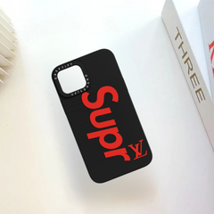 Embossed Silicone Hard Case for iPhone
