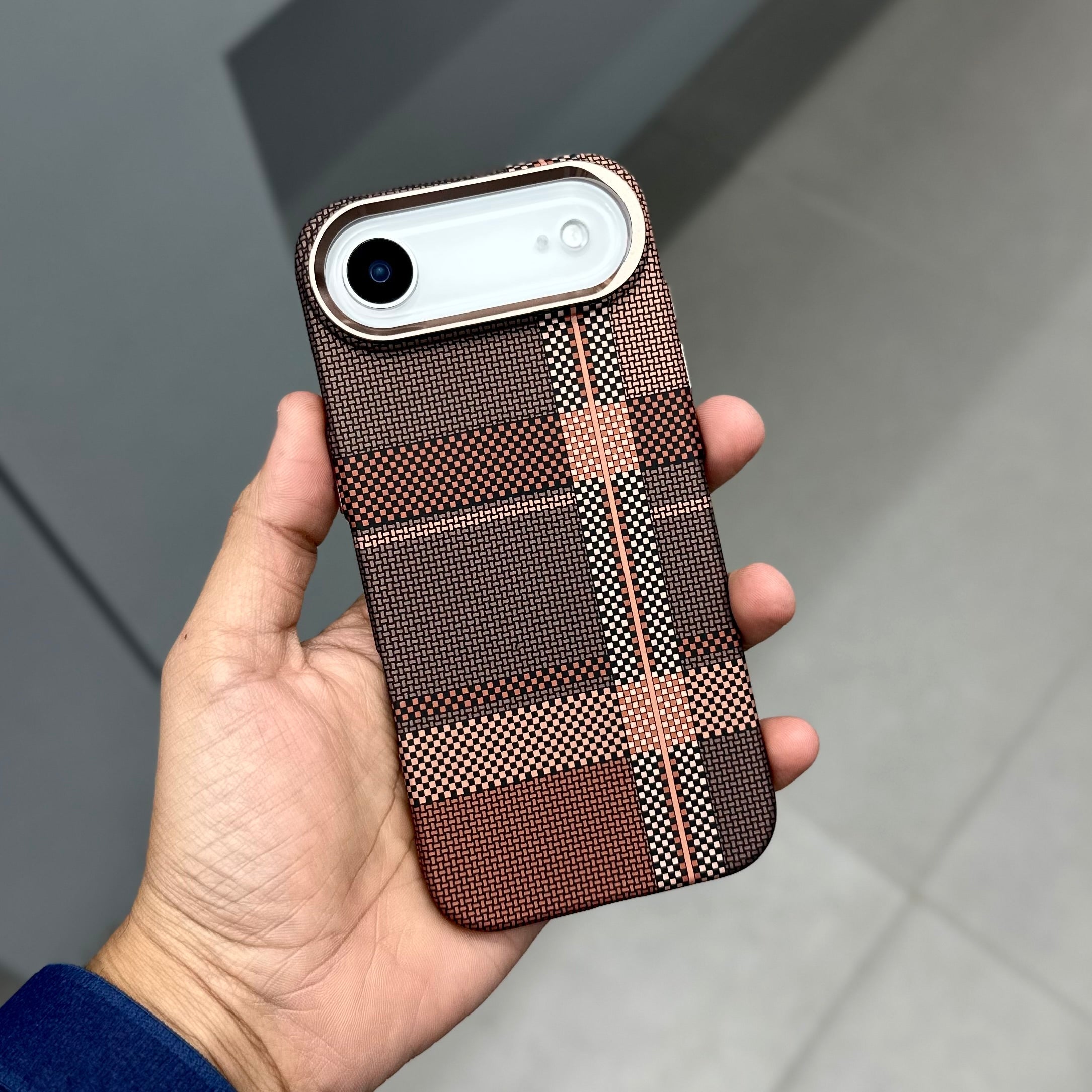Luxo Brown Check 3.0 Case ( No. 1544 ) Mobile Case by CoverMeUp