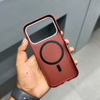 Face Design Carbon Case with Magsafe ( No. 2038 ) 17 Series-Orange