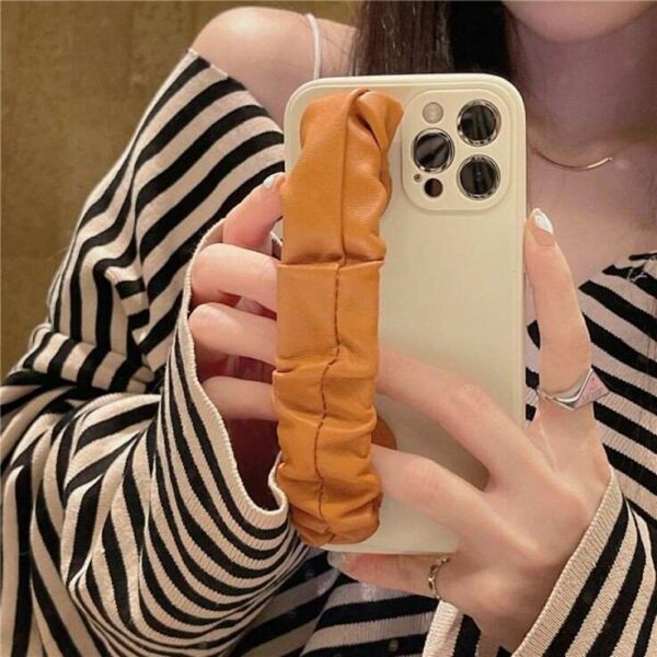 Luxury Leather Bracelet Case Mobile Case by CoverMeUp