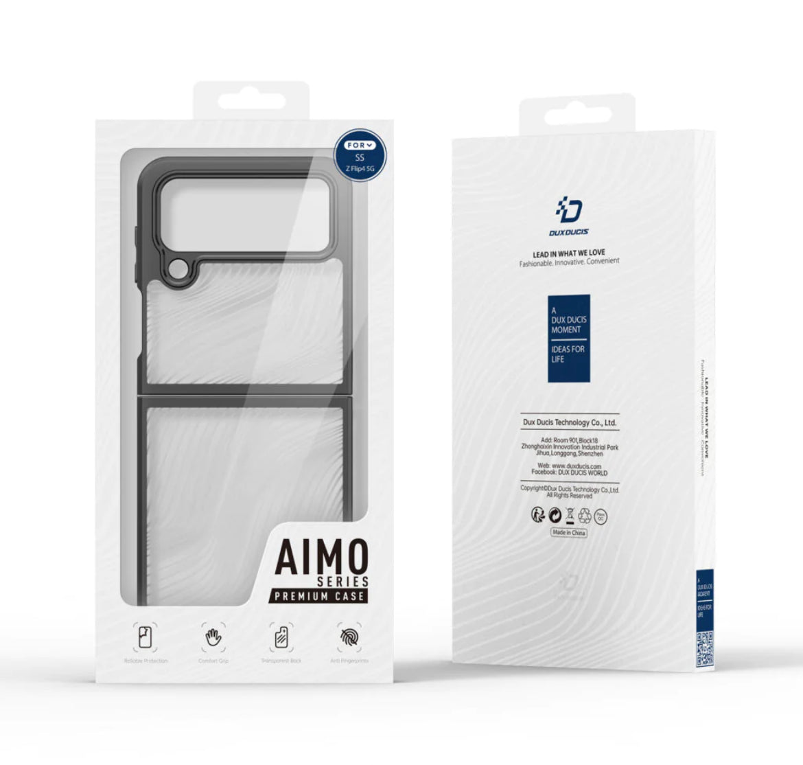 AIMO Case for Samsung Galaxy Z FLIP 4 5G