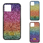 Rainbow Glitter Diamond Case Mobile Case by CoverMeUp - Style 3