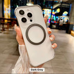 Protective Apple iPhone Back Cover - Frosted MagSafe iPhone Case - Style 4