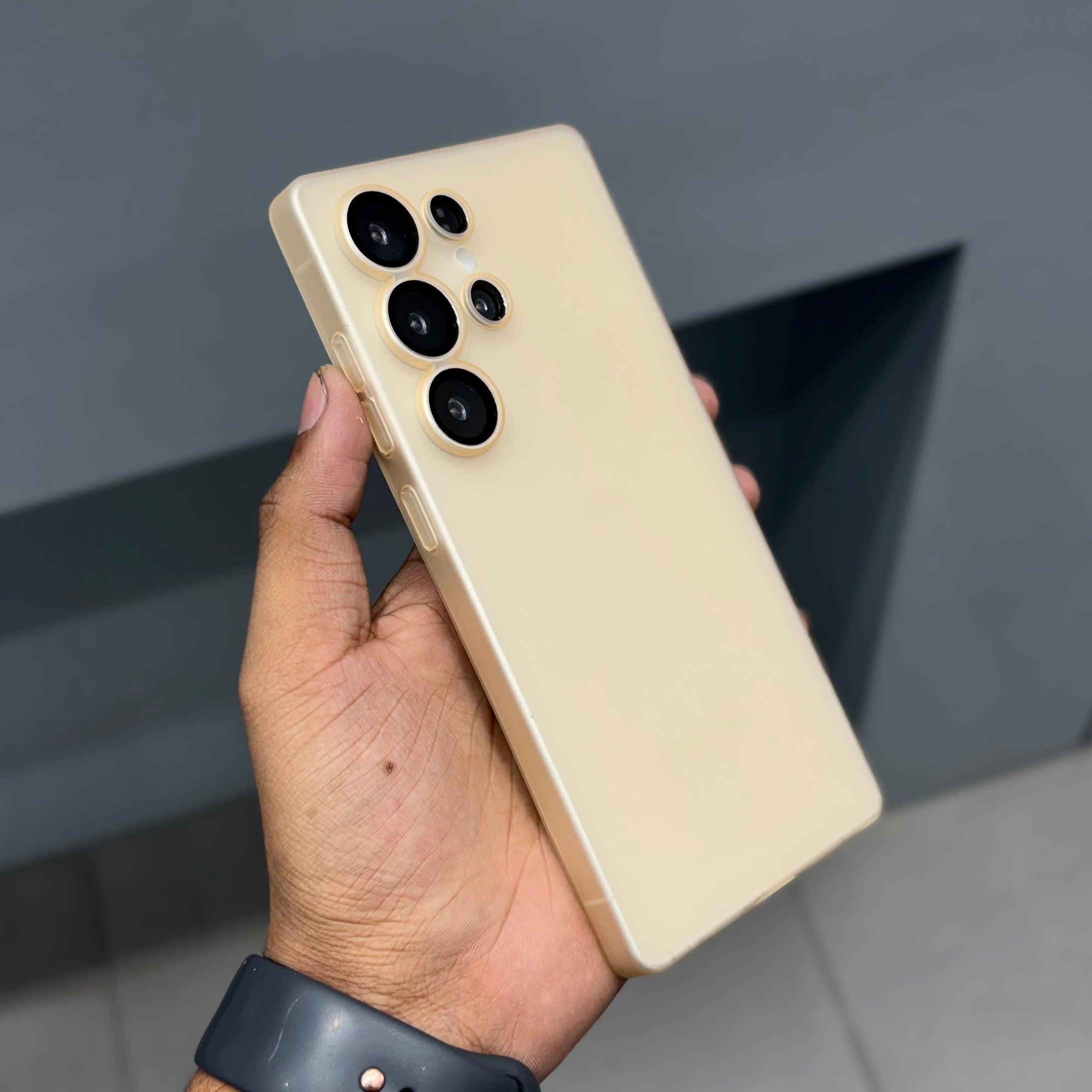 PULOKA AIR SKIN - SAMSUNG - DESERT BROWN ( No. 2588 ) Mobile Case by CoverMeUp - Style 2