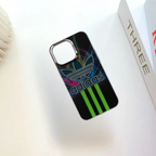 Protective Apple iPhone Back Cover - iPhone Protective Case back cover with Sports Design with detachable metal ring - Style 9