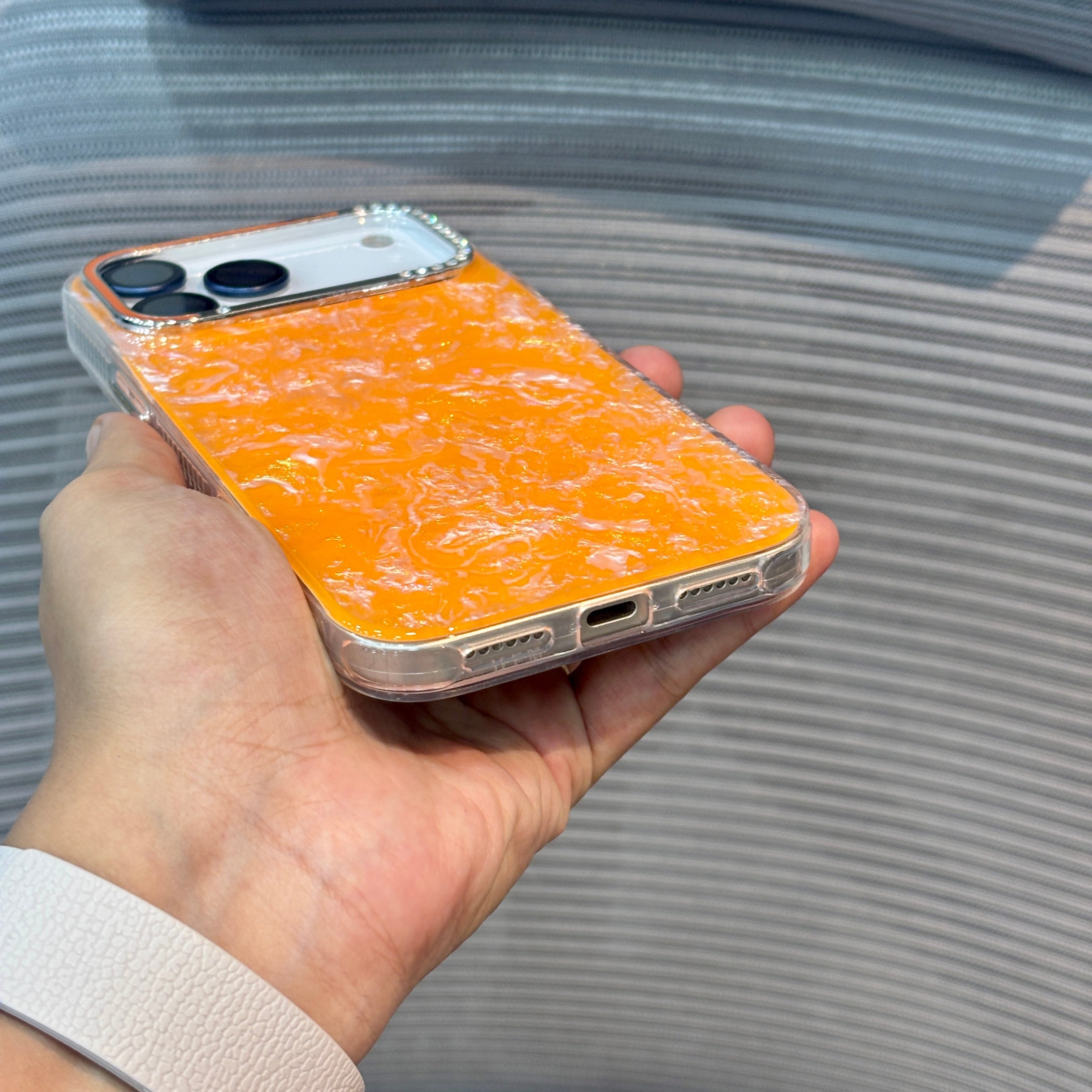 MarbleMuse Glitter iPhone 17 Series Case