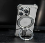 Aluminum Alloy MagSafe Kickstand Cooling Case: Featuring a Futuristic Mechanical Aesthetic Mobile Case by CoverMeUp